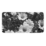 Monochrome Daisy Flower Print Towel