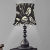 Monochrome Dinosaur Fossil Pattern Print Bell Lamp Shade