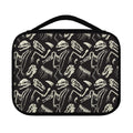 Monochrome Dinosaur Fossil Pattern Print Classic Bible Case