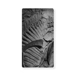Monochrome Dinosaur Fossil Print Baby Crib Sheet