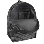 Monochrome Dinosaur Fossil Print Backpack