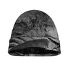 Monochrome Dinosaur Fossil Print Beanie