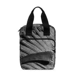 Monochrome Dinosaur Fossil Print Bible Tote Bag