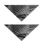 Monochrome Dinosaur Fossil Print Dog Bandana