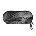 Monochrome Dinosaur Fossil Print Glasses Case