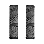 Monochrome Dinosaur Fossil Print Handle Covers