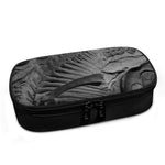 Monochrome Dinosaur Fossil Print Insulin Cooler Travel Case