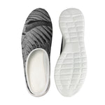 Monochrome Dinosaur Fossil Print Mesh Casual Shoes