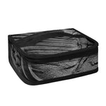 Monochrome Dinosaur Fossil Print Small Lunch Bag