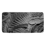 Monochrome Dinosaur Fossil Print Towel