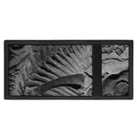 Monochrome Dinosaur Fossil Print Trifold Wallet
