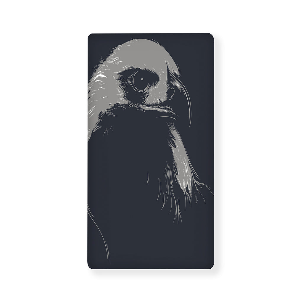 Monochrome Eagle Print Baby Crib Sheet