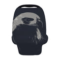 Monochrome Eagle Print Baby Seat Cover