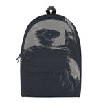 Monochrome Eagle Print Backpack