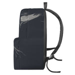 Monochrome Eagle Print Backpack