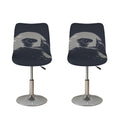 Monochrome Eagle Print Bar Stool Covers