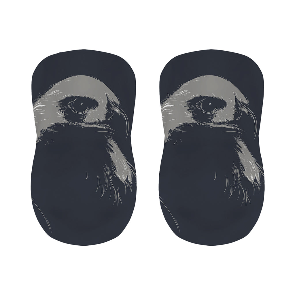 Monochrome Eagle Print Bar Stool Covers