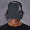 Monochrome Eagle Print Baseball Cap