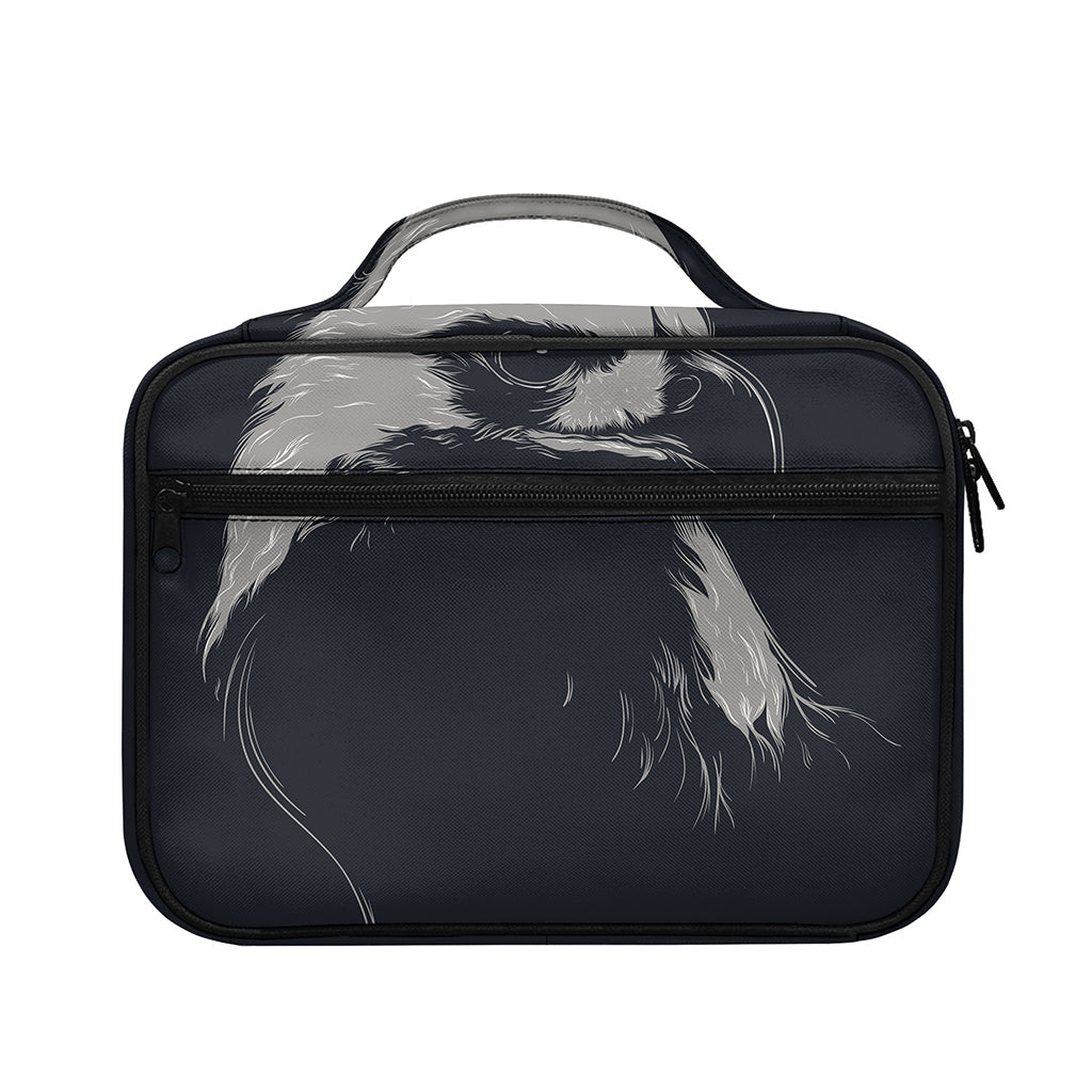Monochrome Eagle Print Briefcase Bible Bag