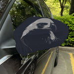 Monochrome Eagle Print Car Side Mirror Covers