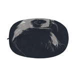 Monochrome Eagle Print Car Side Mirror Covers