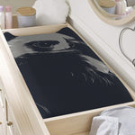 Monochrome Eagle Print Changing Pad Cover