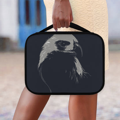 Monochrome Eagle Print Classic Bible Case
