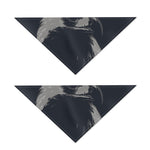 Monochrome Eagle Print Dog Bandana