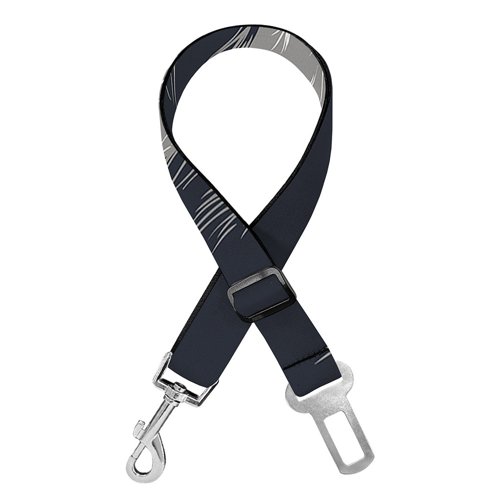 Monochrome Eagle Print Dog Seat Belt
