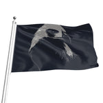 Monochrome Eagle Print Flag