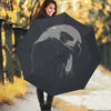 Monochrome Eagle Print Foldable Umbrella