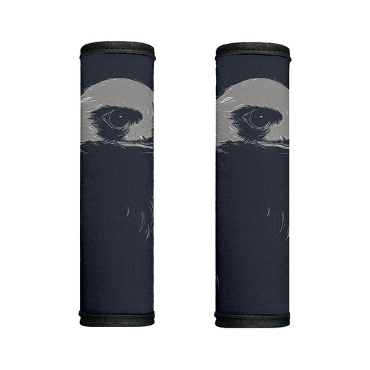 Monochrome Eagle Print Handle Covers