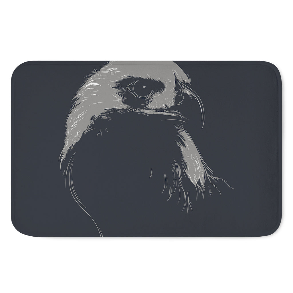 Monochrome Eagle Print Indoor Door Mat