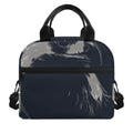 Monochrome Eagle Print Insulated Lunch Bag