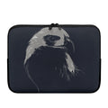 Monochrome Eagle Print Laptop Sleeve