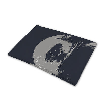 Monochrome Eagle Print Pet Cooling Mat Cover