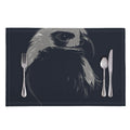 Monochrome Eagle Print Placemat