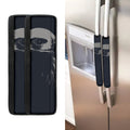 Monochrome Eagle Print Refrigerator Handle Covers