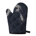 Monochrome Eagle Print Single Oven Mitt