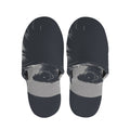 Monochrome Eagle Print Slippers