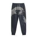 Monochrome Eagle Print Sweatpants