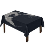 Monochrome Eagle Print Tablecloth