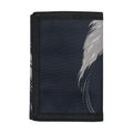 Monochrome Eagle Print Trifold Wallet