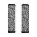 Monochrome Graffiti Hippie Pattern Print Handle Covers