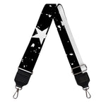 Monochrome Grunge American Flag Print Bag Strap