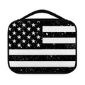 Monochrome Grunge American Flag Print Classic Bible Case