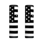 Monochrome Grunge American Flag Print Handle Covers
