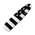 Monochrome Grunge American Flag Print Ironing Board Cover