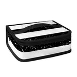 Monochrome Grunge American Flag Print Small Lunch Bag