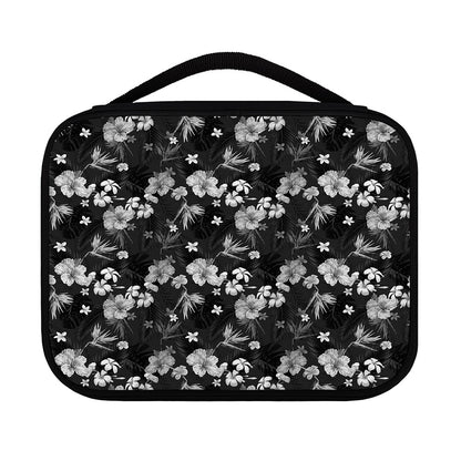 Monochrome Hawaiian Floral Print Classic Bible Case